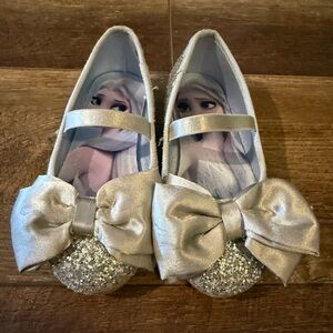 H&M Silver Glittery ballet flats